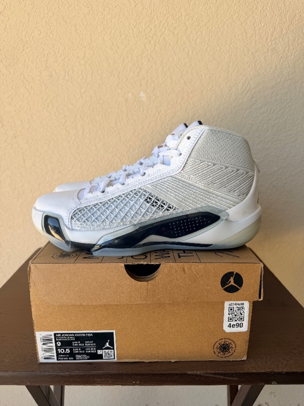 Air Jordan 38 FIBA size 9